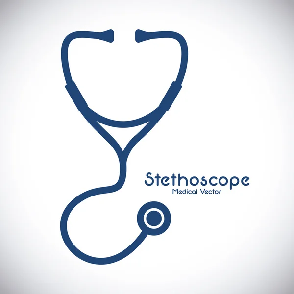 Stetoskooppisuunnittelu — vektorikuva