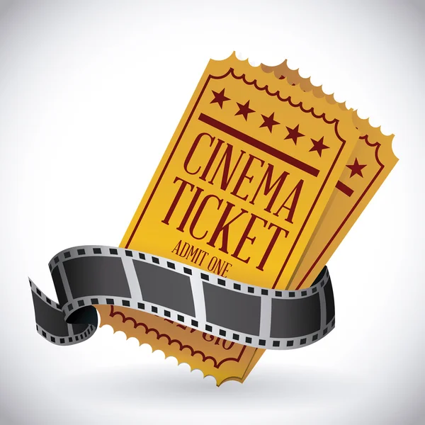 Design de cinema — Vetor de Stock