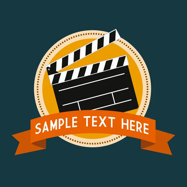 Cinema design — Stock Vector