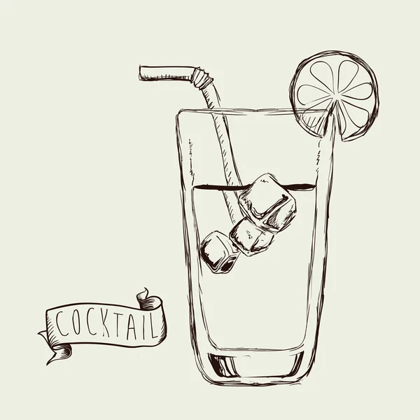 Cocktail Design — Stock vektor