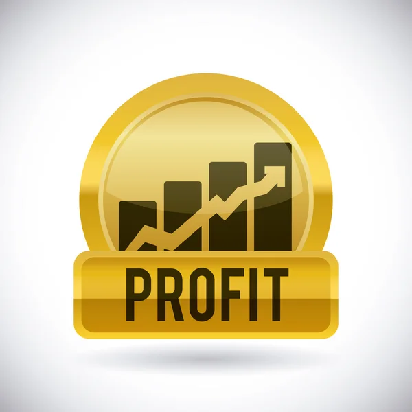 Profit-design — Stock Vector