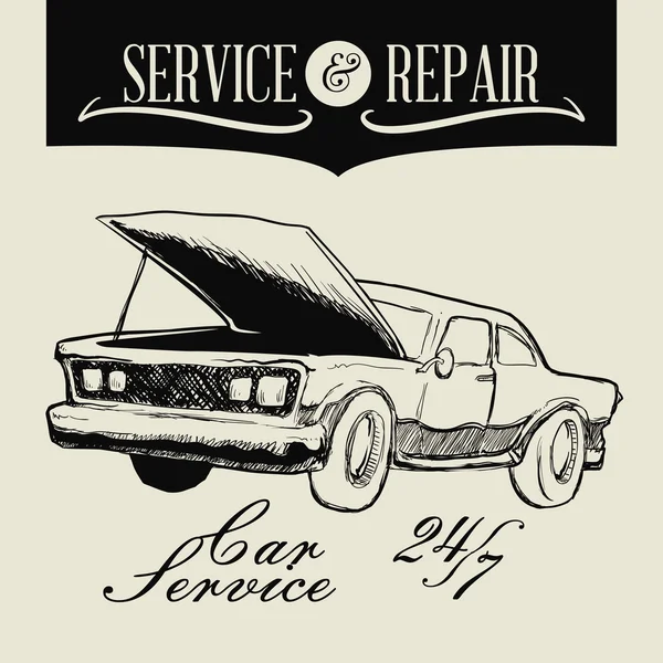 Servicio de reparación — Vector de stock