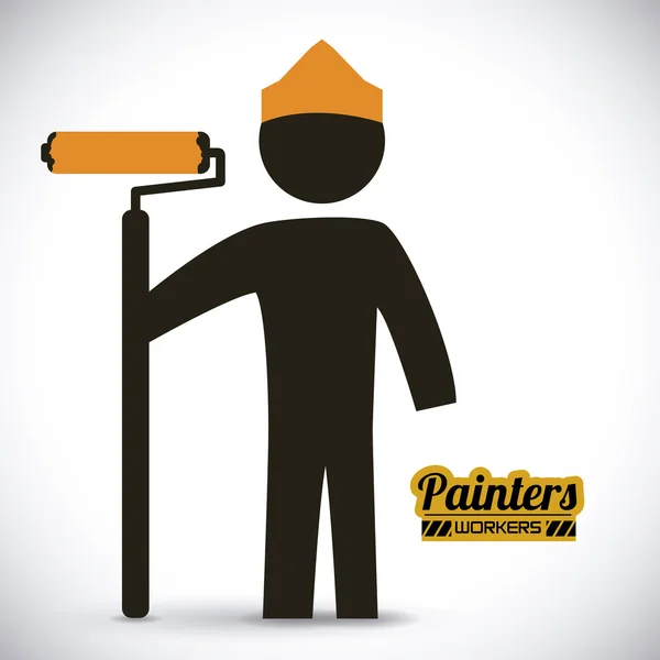 Painters design — Stock Vector