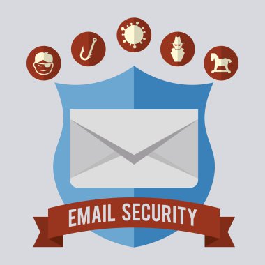 posta simgesi tasarım vektör çizim eps10 grafiği