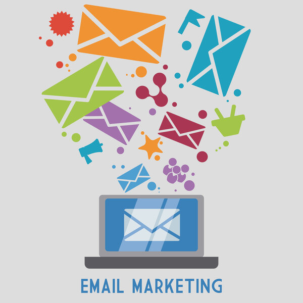 Разработка векторной иллюстрации значков почты eps10 графический
