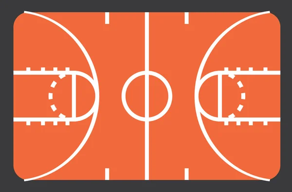 Basketbalové plakát — Stockový vektor