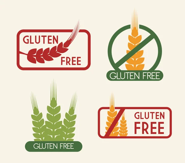 Gluten free — Stock Vector