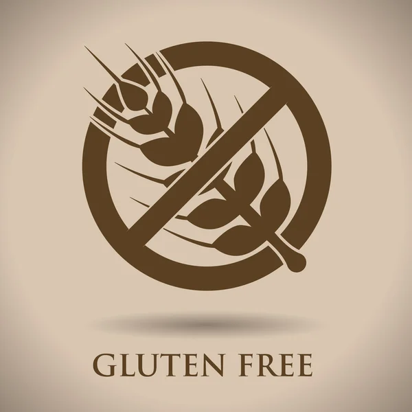 Libre de gluten — Vector de stock