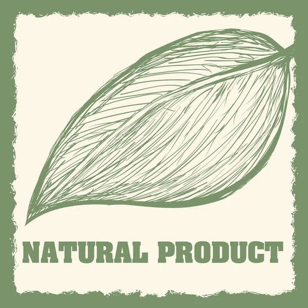 ผลิตภัณฑ์จากธรรมชาติ — ภาพเวกเตอร์สต็อก