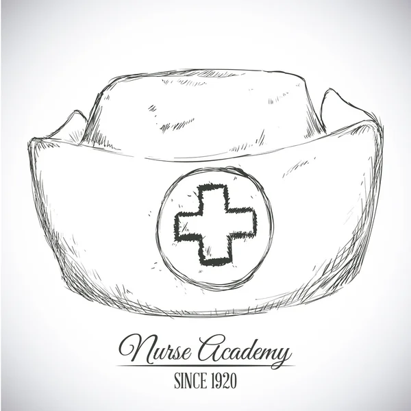 护士帽 — 图库矢量图片