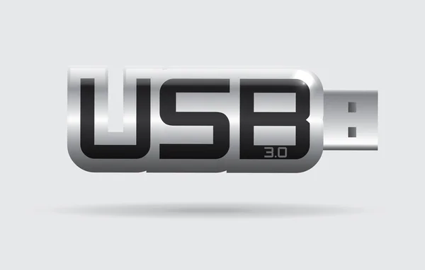 USB-aansluiting — Stockvector