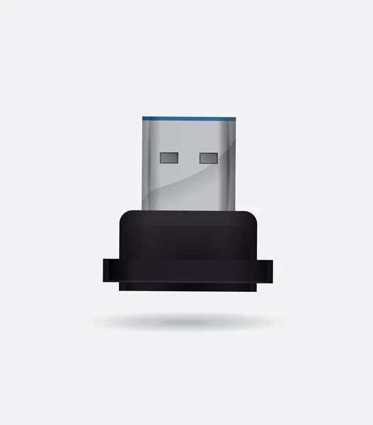 Conexión USB — Vector de stock