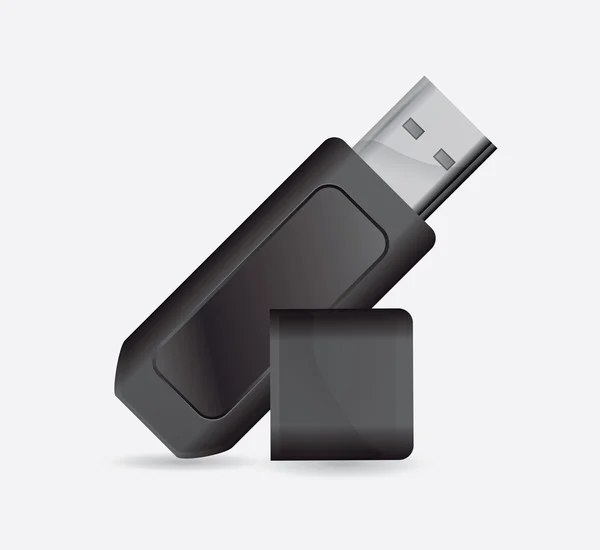 USB-aansluiting — Stockvector