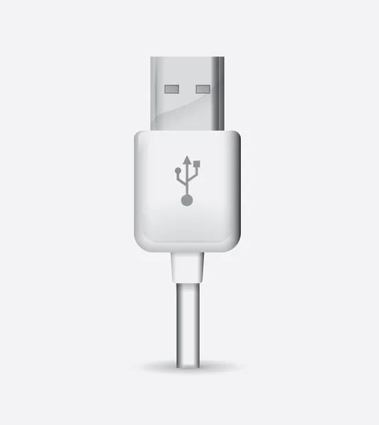 Připojení USB — Stockový vektor