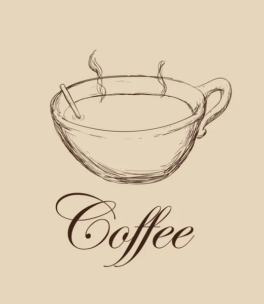 Délicieux café — Image vectorielle