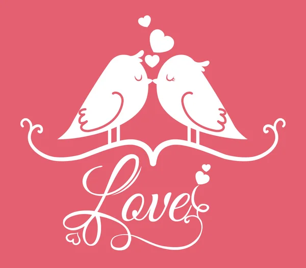 Любовный плакат — стоковый вектор