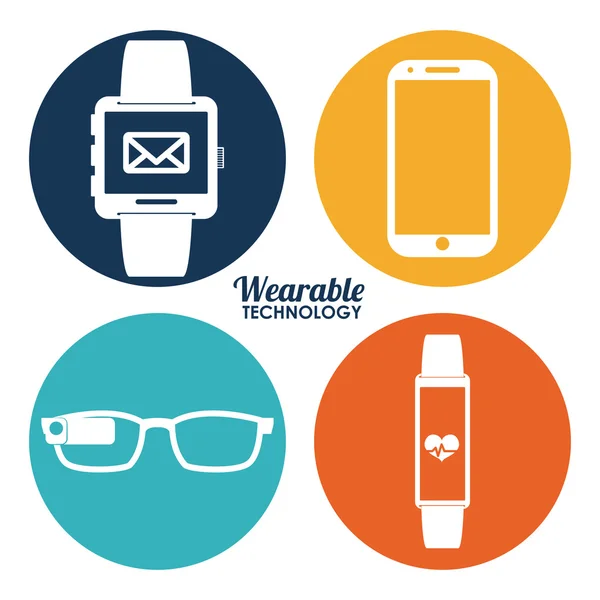 Design wearable — Vetor de Stock