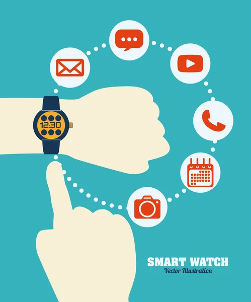 Smart watch — Stock Vector