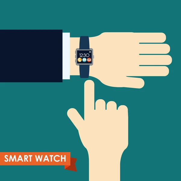 Smart watch — Stock Vector