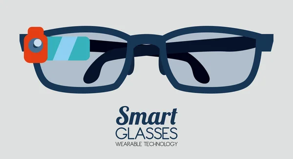 Smart Brille — Stockvektor