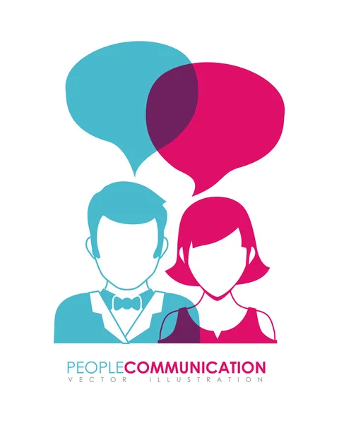 People communication — Stock Vector