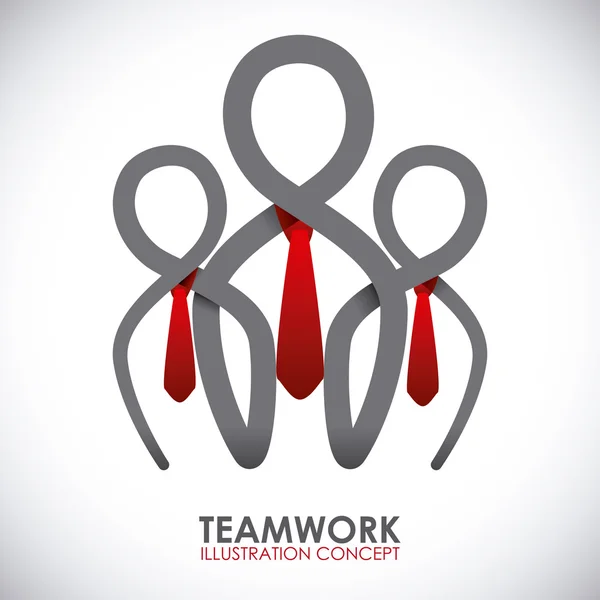 Teamwork — Stockvector