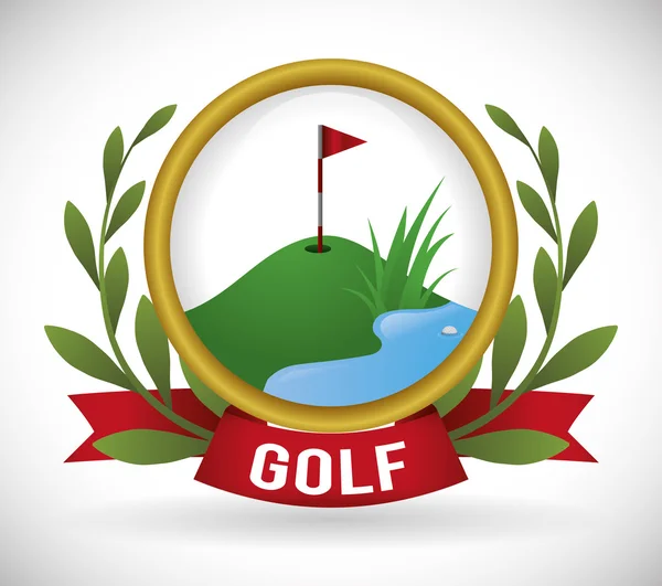 Club golfowy — Wektor stockowy