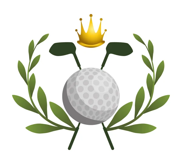 Club de golf — Vector de stock