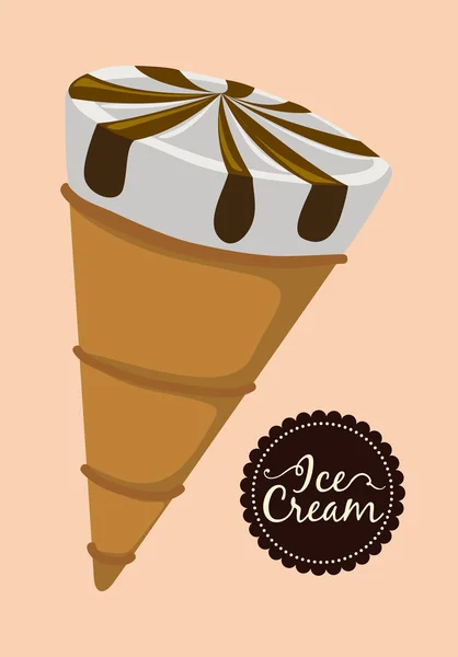 Helado — Vector de stock