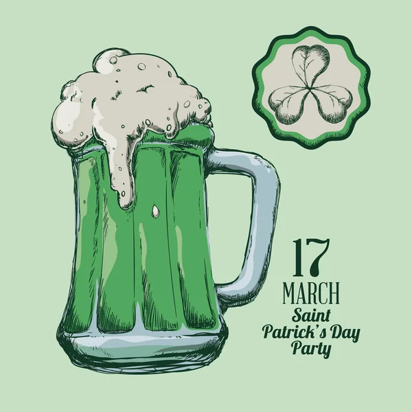 St patrick day — Stock Vector