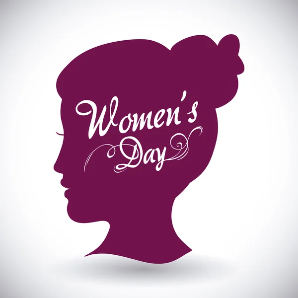 С Днем женщин! — стоковый вектор