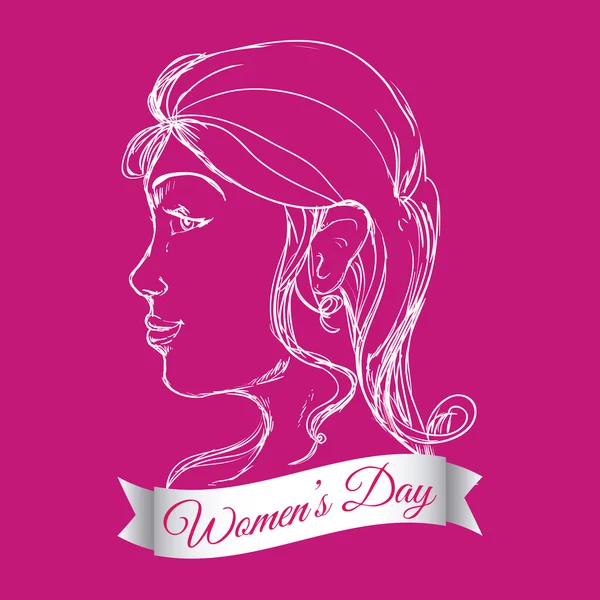 Journée de la femme — Image vectorielle