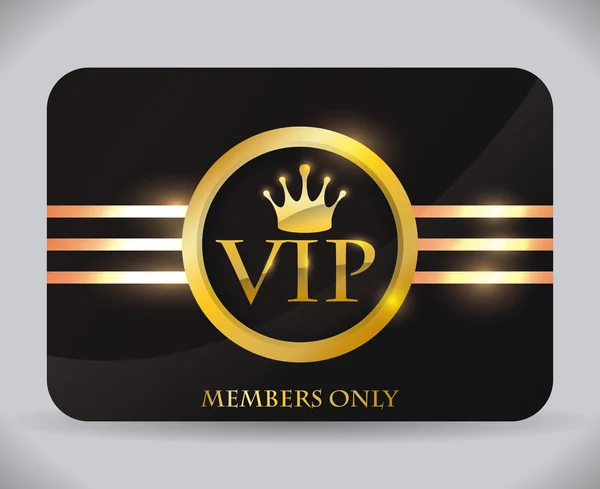 Vip member — Stock Vector