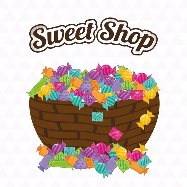 Sweet shop — Stock Vector