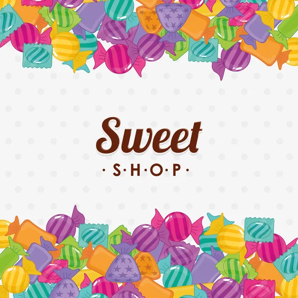 Sweet shop — Stock Vector