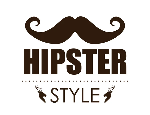 Hipster-Stil — Stockvektor