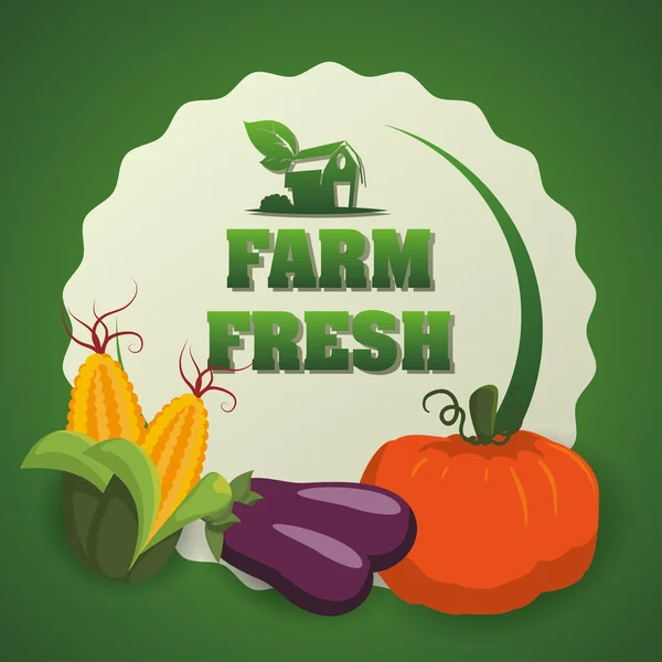 Farm fresh — Stock Vector