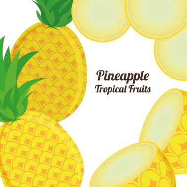 Meyve tasarım, vektör çizim.