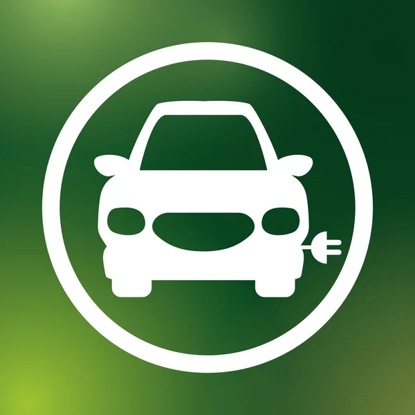 Eco car — Stock Vector