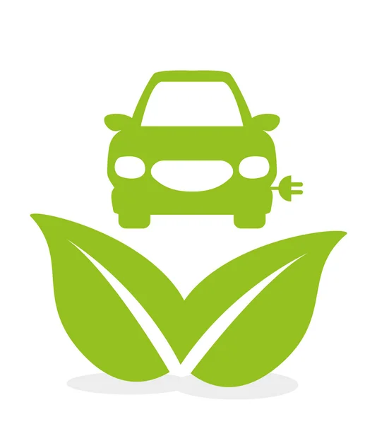 Eco car — Stock Vector