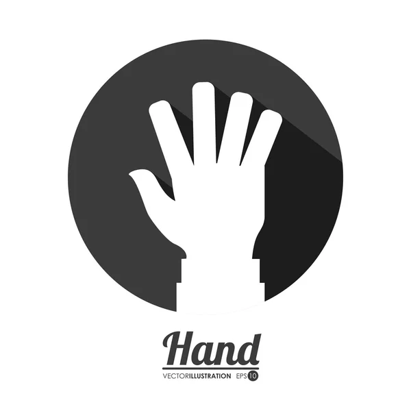 Hands gesture — Stock Vector