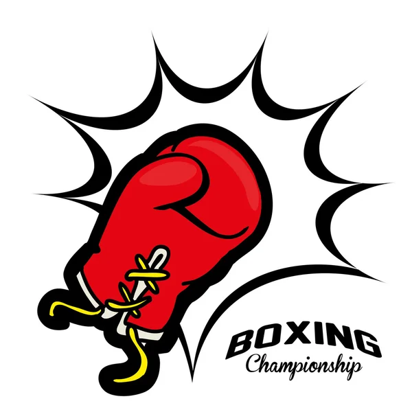 Boxsport — Stockvektor