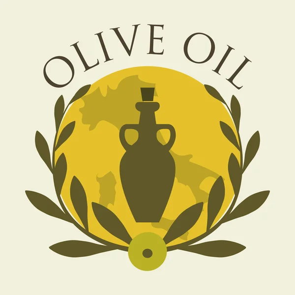 Olio d'oliva — Vettoriale Stock