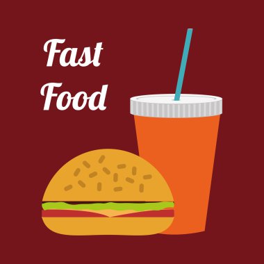 Gıda tasarım, vektör çizim.