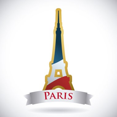 Paris tasarım, vektör çizim.