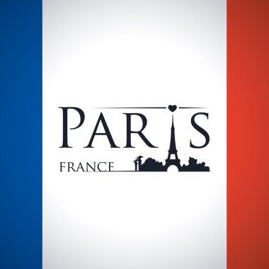 Paris tasarım, vektör çizim.