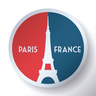 Paris tasarım, vektör çizim.