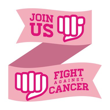 Meme kanseri tasarım, vektör çizim.