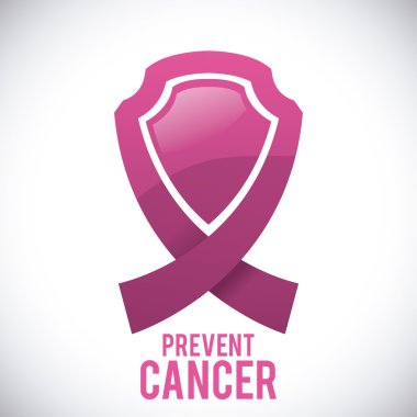 Meme kanseri tasarım, vektör çizim.