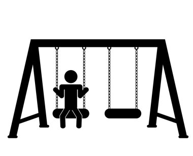 Park tasarım, vektör çizim.